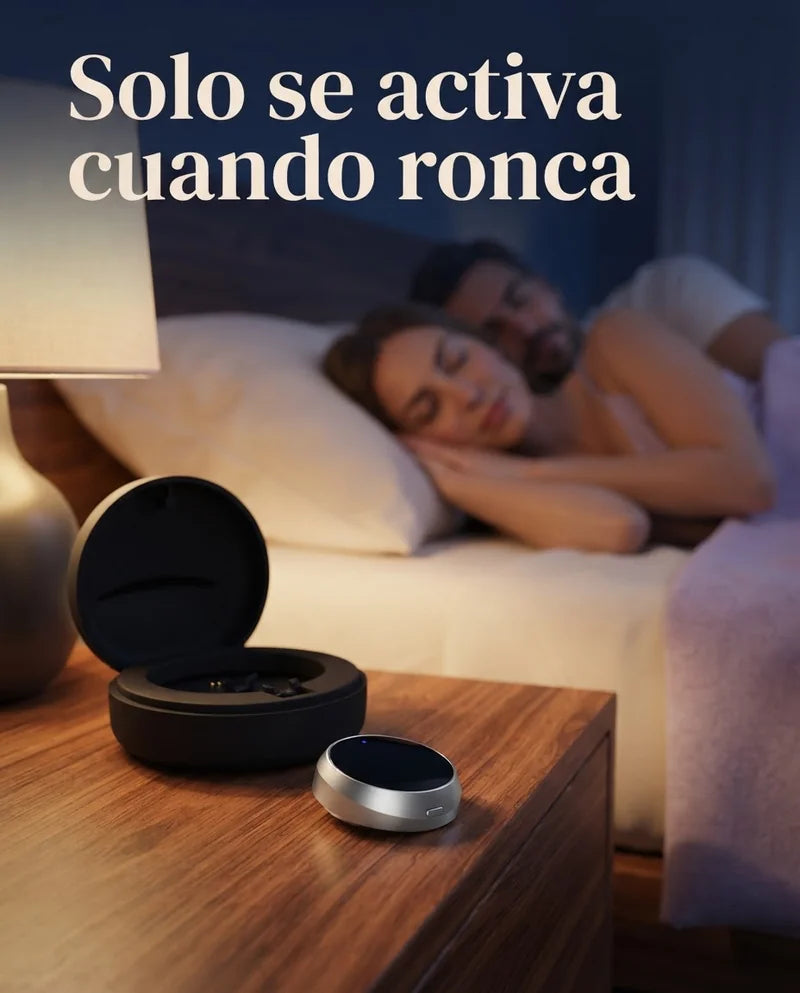 Quedito solo se activa cuando ronca